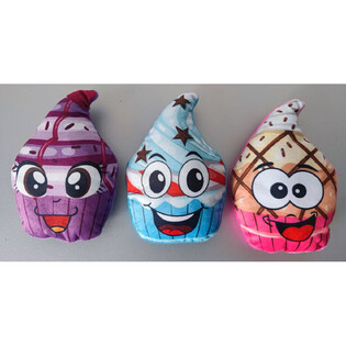 Плюшевий Кекс / Cupcake - Мікс Кольорів (24 шт.)