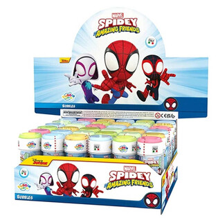 Мильні Бульбашки Spidey Spiderman Amazing Friends - 60мл - Дисплей (36 шт.)