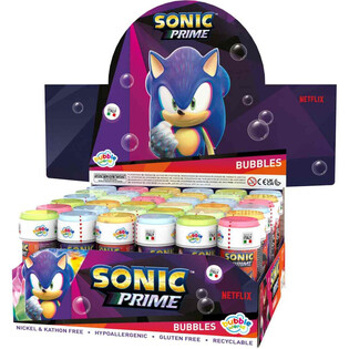 МИЛЬНІ БУЛЬБАШКИ SONIC - 60МЛ - В ДИСПЛЕЇ (36 шт.)