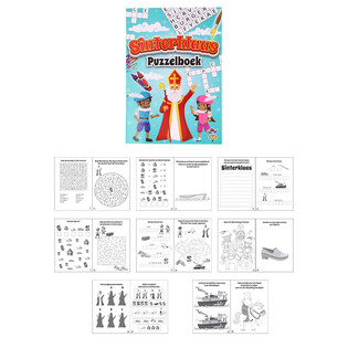 Книжка з Головоломками Sinterklaas (набір 48 шт.)