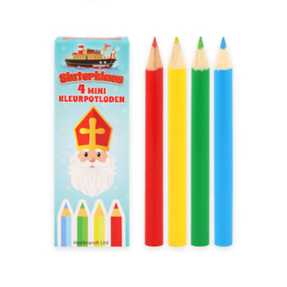 Кольорові олівці Sinterklaas (Святий Миколай) 4 шт. в дисплеї (120 шт.)