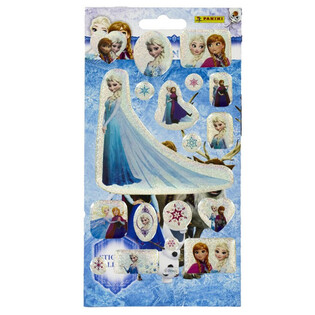 НАЛІПКИ DISNEY FROZEN - 18 НАЛІПОК НА АРКУШІ (12 шт.)
