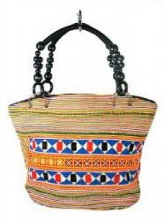 Арт: 97735 - Сумка B-FAIR Beads з чорними намистинами (1 шт)
