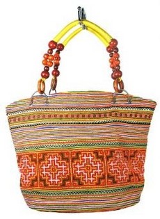 Сумка B-FAIR Beads Коричнево-жовта (1 шт)