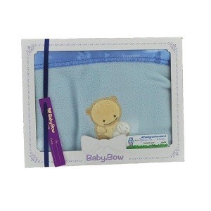 Дитячий Флісовий Плед Baby Bow - Синій