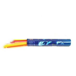 50 Хімічних Світлових Паличок Glow Sticks у Тубусі 19.5 см (5 шт.)
